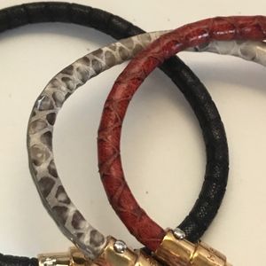 henri bendel Jewelry - Set 3 Henri Bendel leather magnetic charm bracelet henri bendel Jewelry - Set 3 Henri Bendel leather magnetic charm bracelet